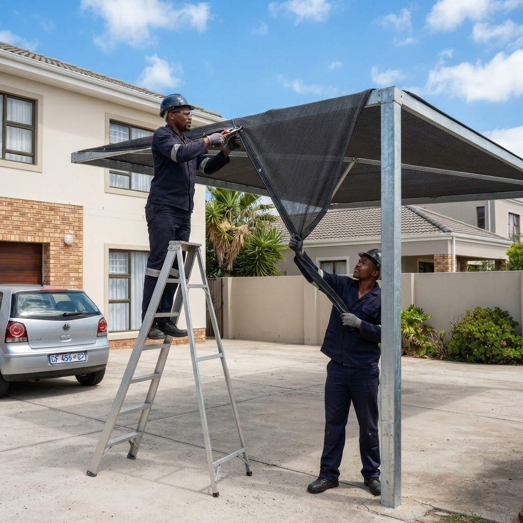 Shadeport Re-Covering by AJT Enterprise, Gauteng & Limpopo